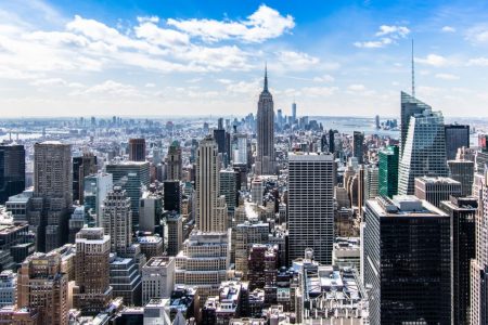 aerial-architecture-blue-sky-466685